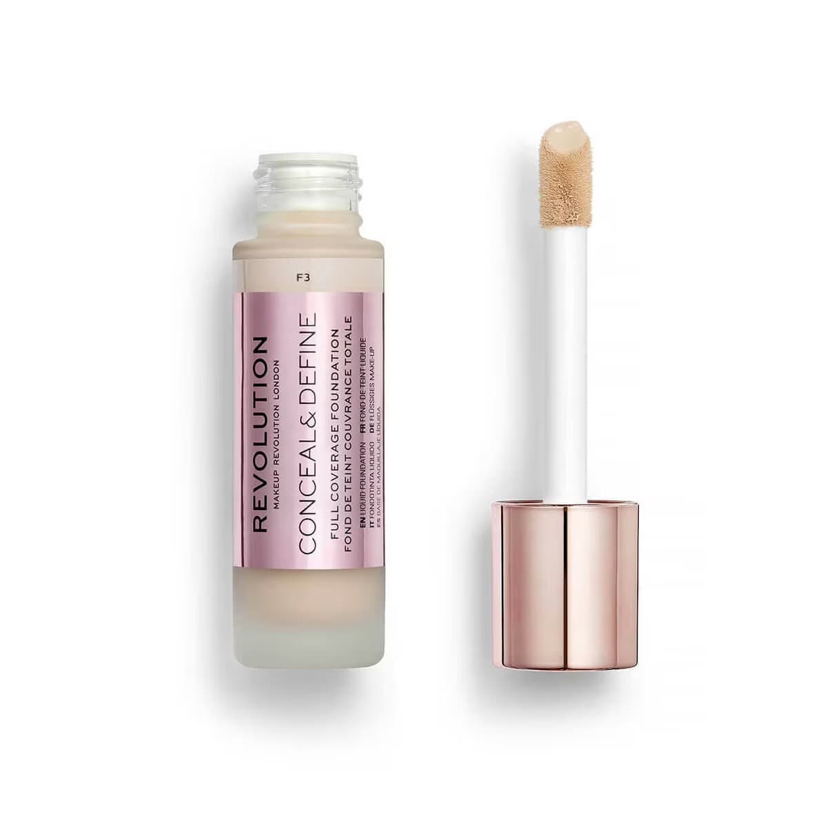 Revolution Conceal & Define Fondöten F3 2