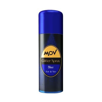 Mov Glitter Sprey Mavi