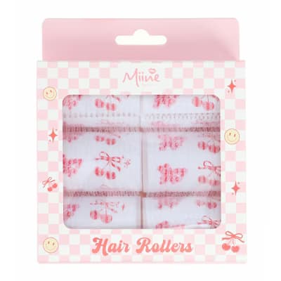 Miine Cherry Pop Saç Bigudisi 6 Adet