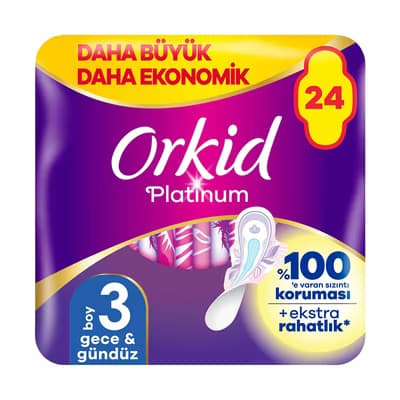 Orkid Platinum Dörtlü Gece 24'lü