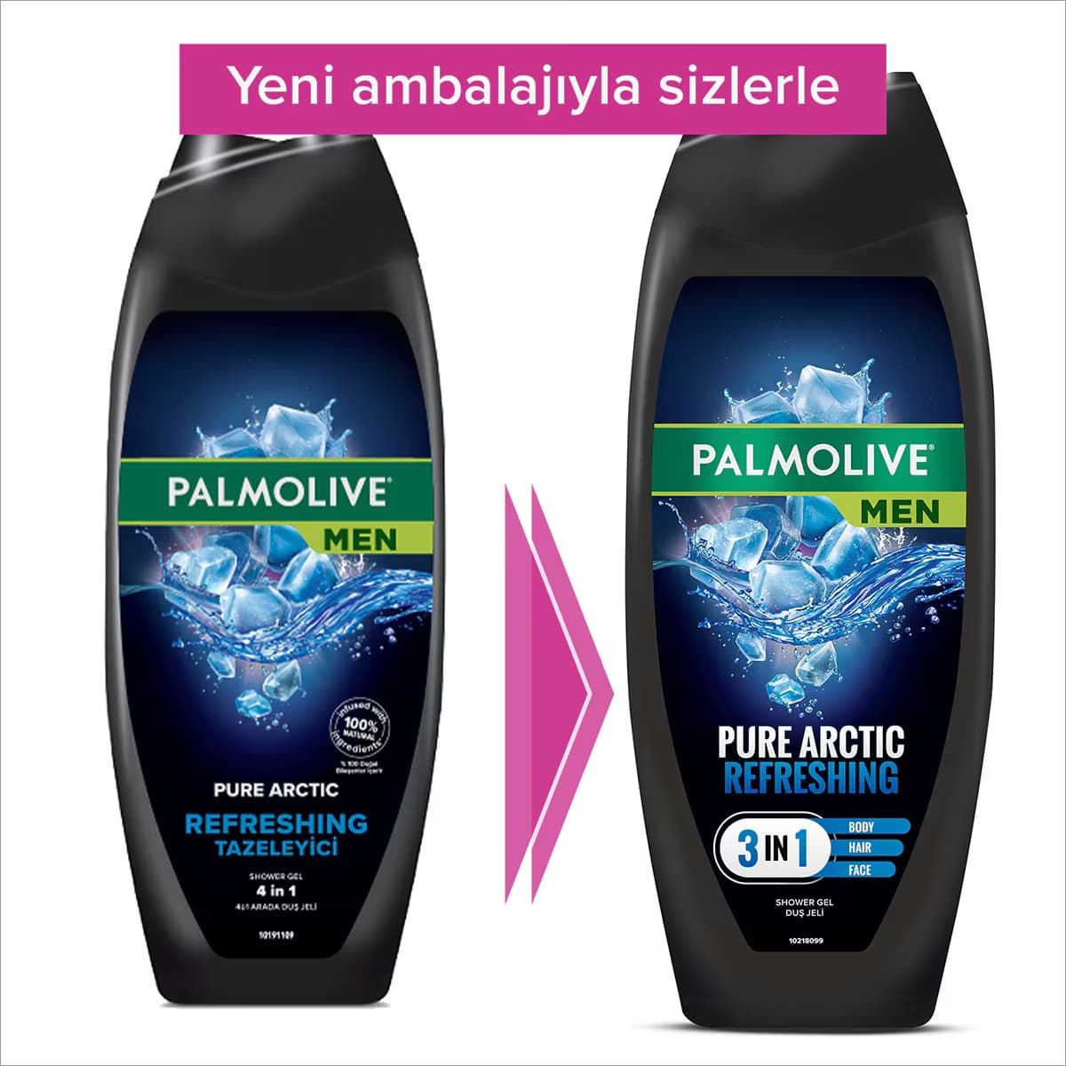 Palmolive Pure Arctic Erkek Duş Jeli 500 ml 3