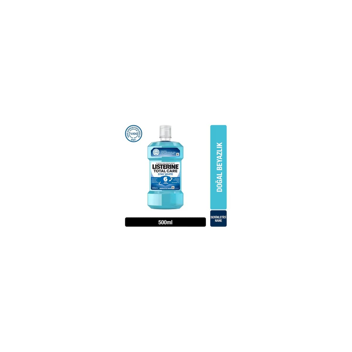 Listerine Stay White Ağız Suyu 500 ml 5