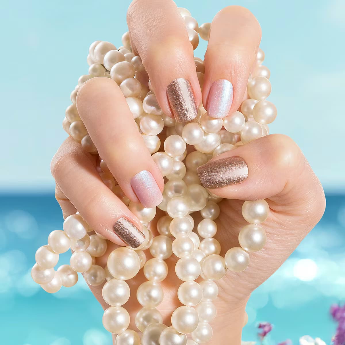 Flormar Pearly Oje No: 474-Golden Sand 5