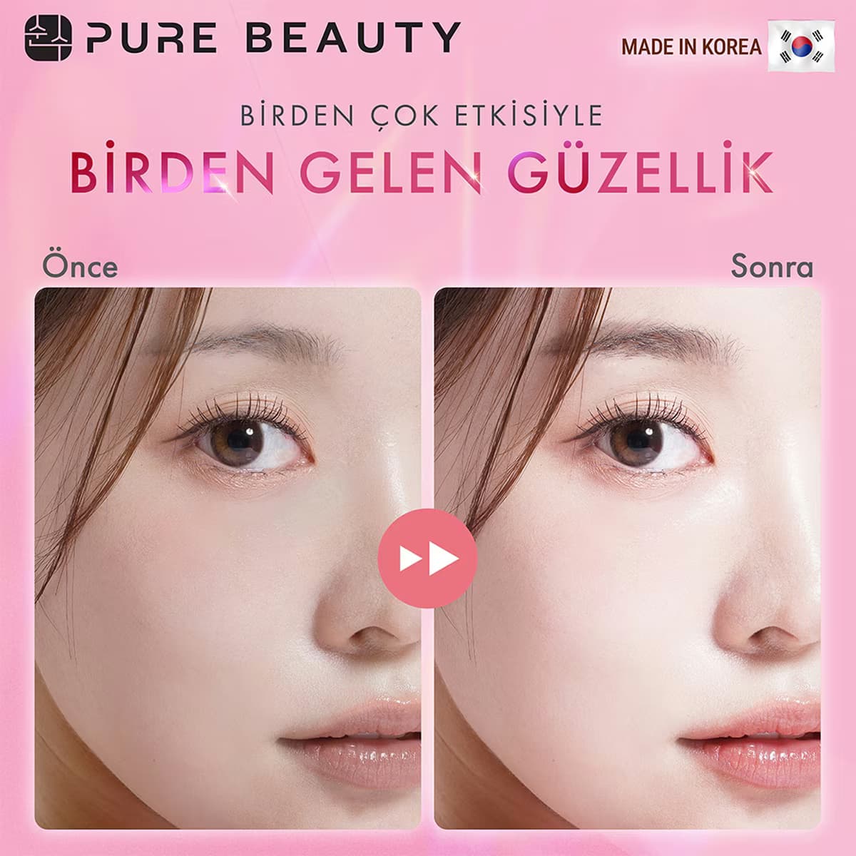 Pure Beauty BB Krem SPF50 PA++++ Ivory 30 ml 5