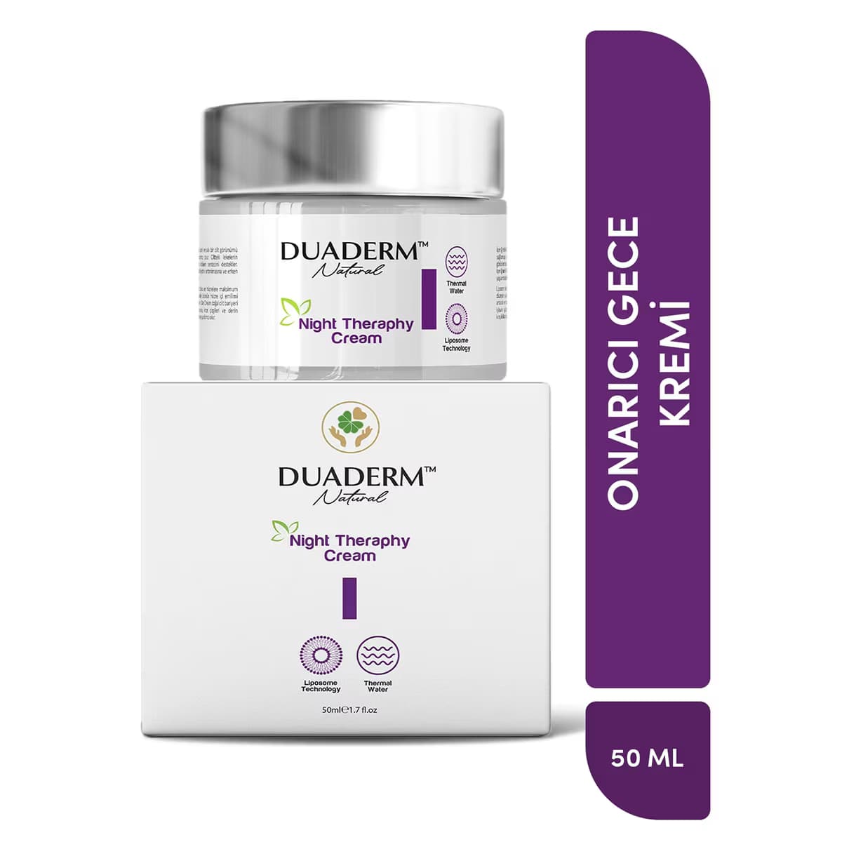 Duaderm Lipozom Gece Kremi 50 ml 4