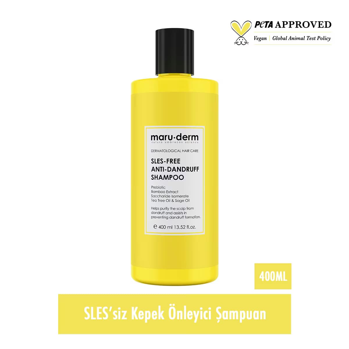 Maruderm Kepek Karşıtı Şampuan 400 ml 2