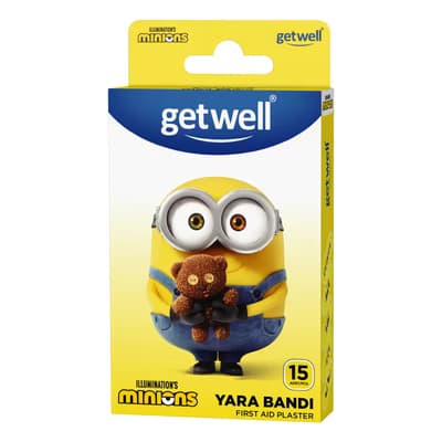 Getwell Yara Bandı Minions Bear 15 Adet