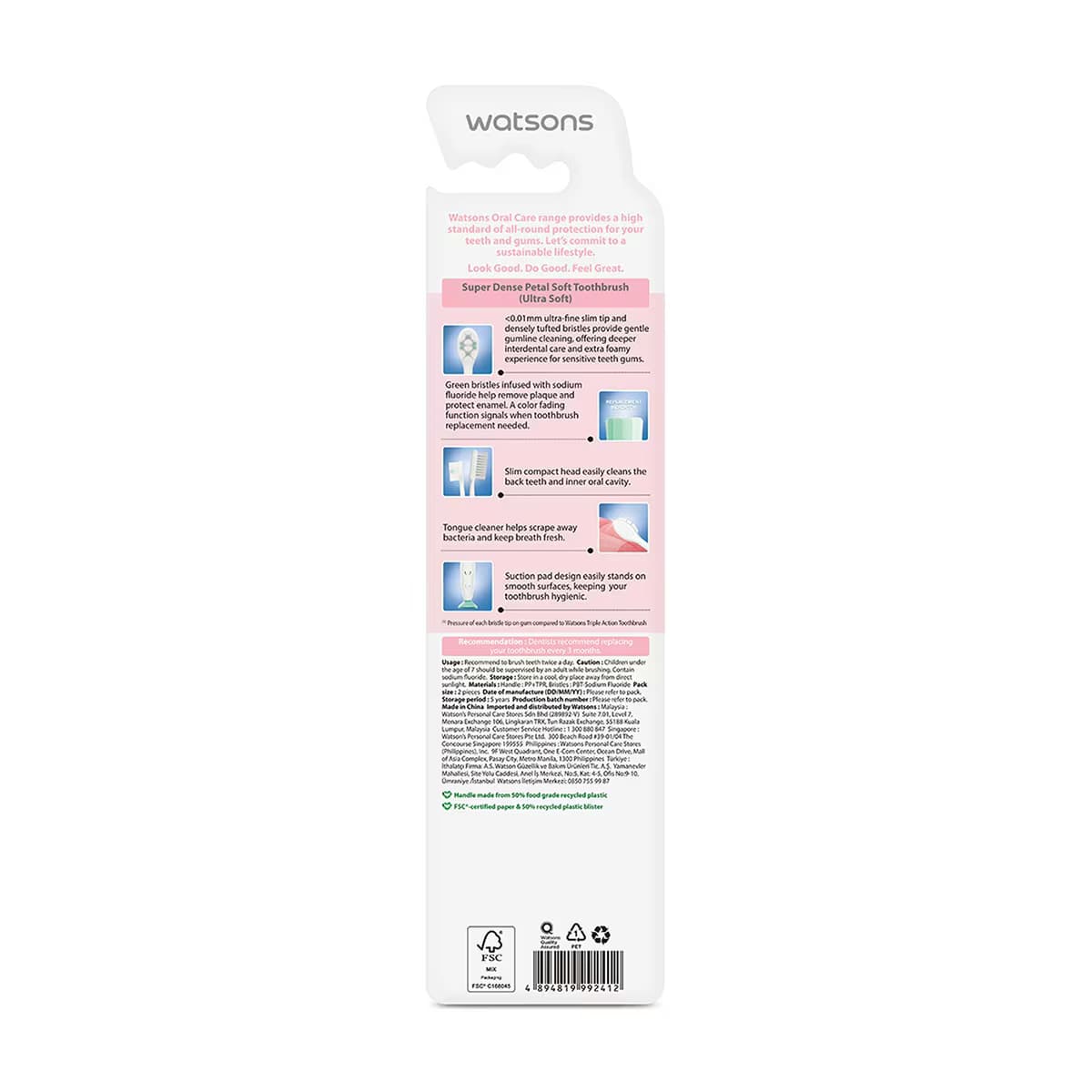 Watsons Super Dense Yumuşak Diş Fırçası 2'li 2