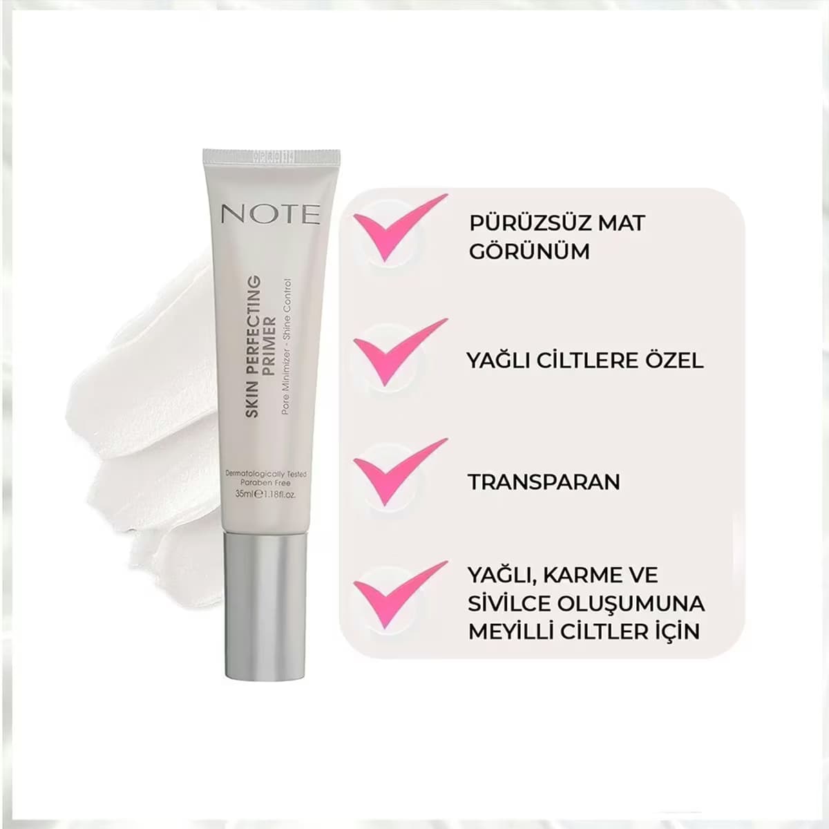 Note Skin Perfecting Primer Makyaj Bazı 2