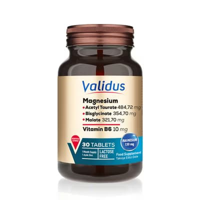 Validus Magnezyum Komplex Tablet 30 Adet