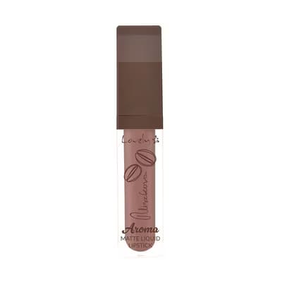 Lovely Aroma Mat Likit Lipstick 01