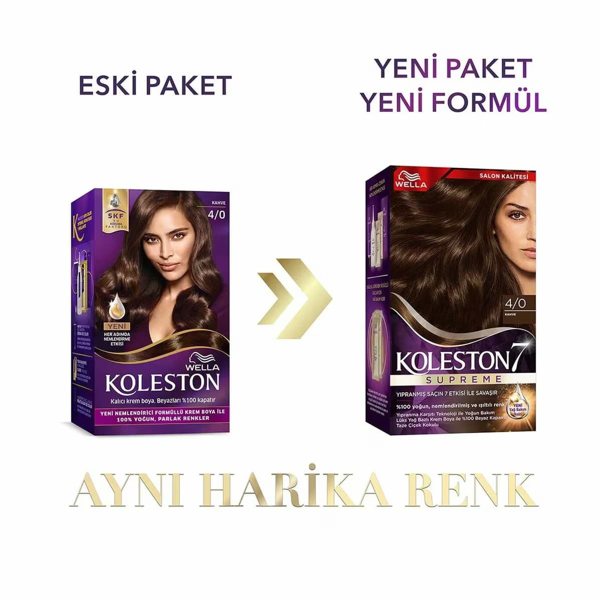 Koleston Wella Supreme Saç Boyası 4/0 Kahve 3
