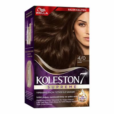 Koleston Wella Supreme Saç Boyası 4/0 Kahve