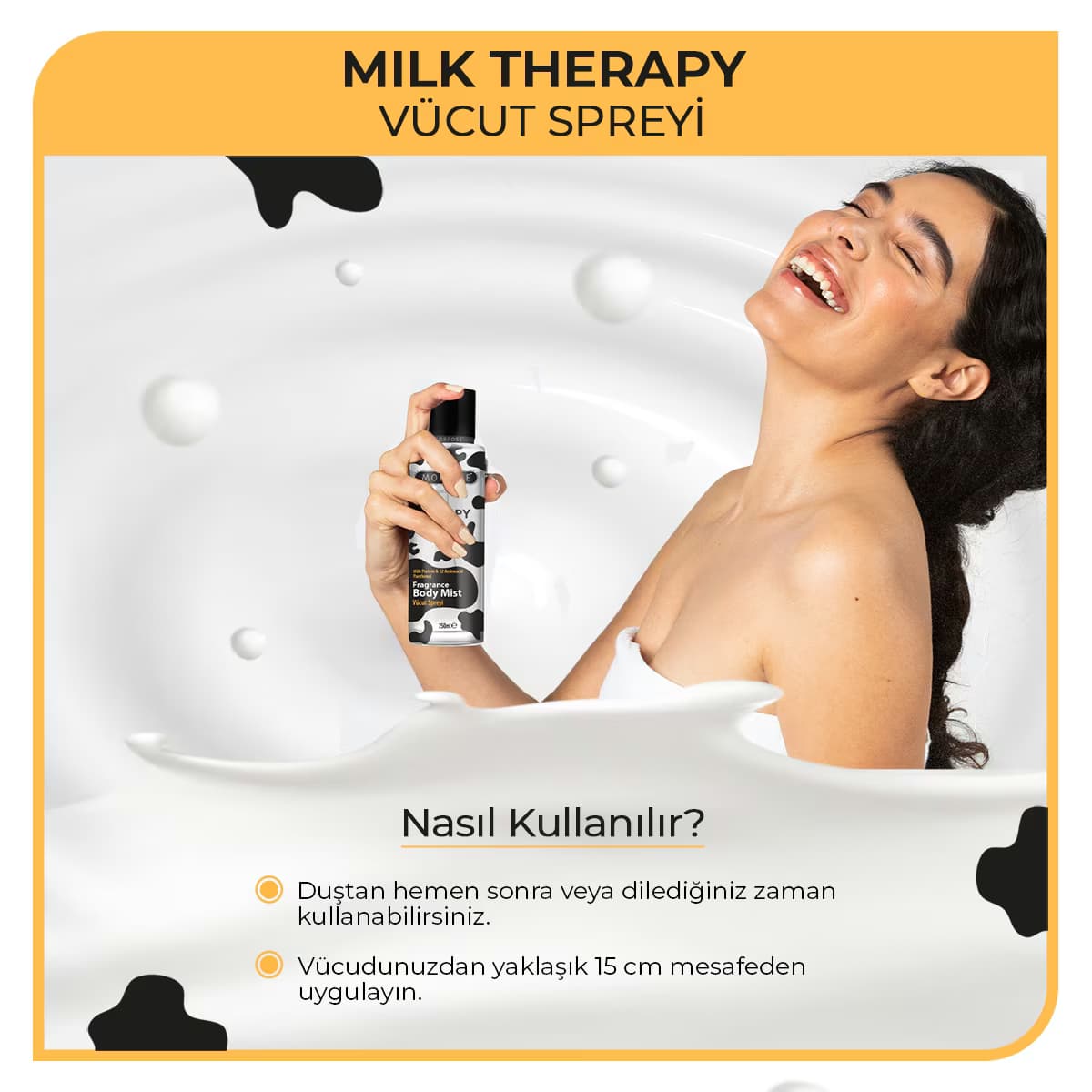 Morfose Milk Therapy Vücut Spreyi 250 ml 4