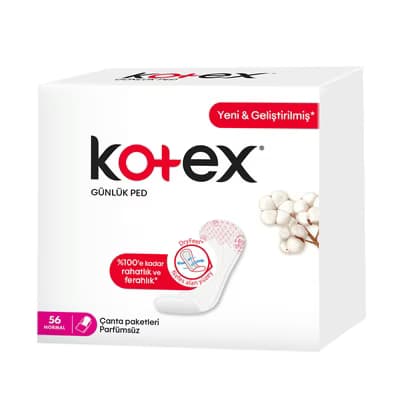 Kotex Günlük Anydays Normal 56 Adet