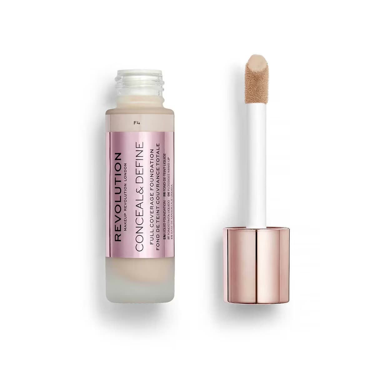 Revolution Conceal & Define Fondöten F4 2