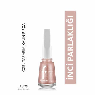 Flormar Pearly Oje No: 475-Champagne Blush