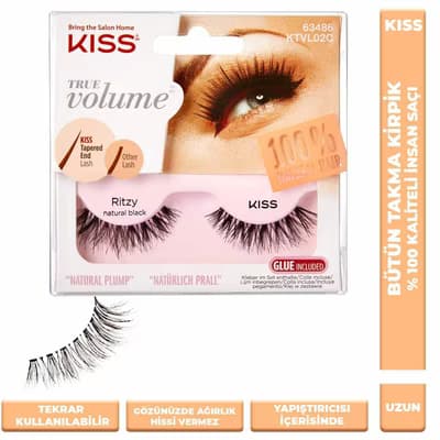 Kiss True Volume Eyelash Ritzy Takma Kirpik