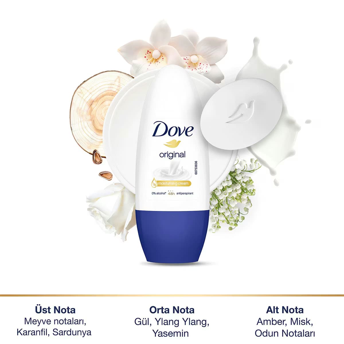 Dove Original Roll On 50 ml 5