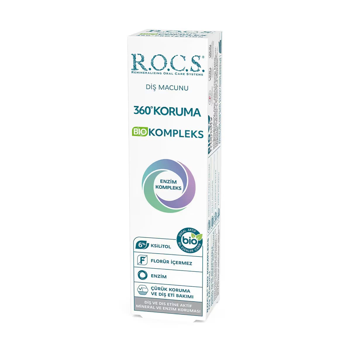 Rocs Bio Kompleks 360 Koruma Diş Macunu 75 ml