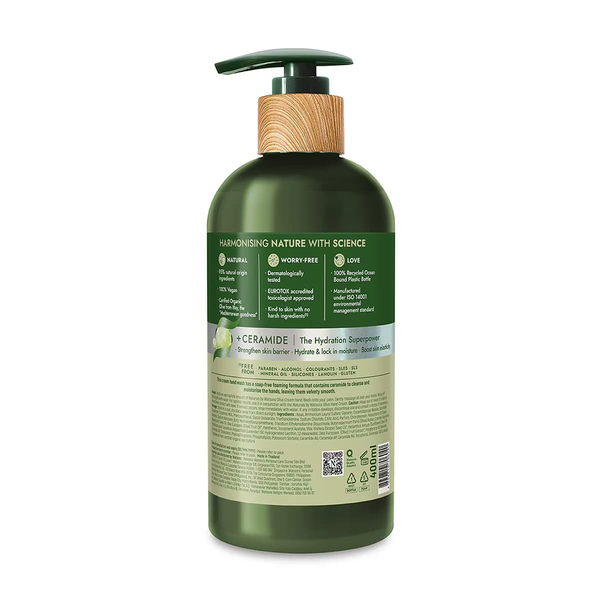 Naturals By Watsons Olive Sıvı Sabun 400 ml 2