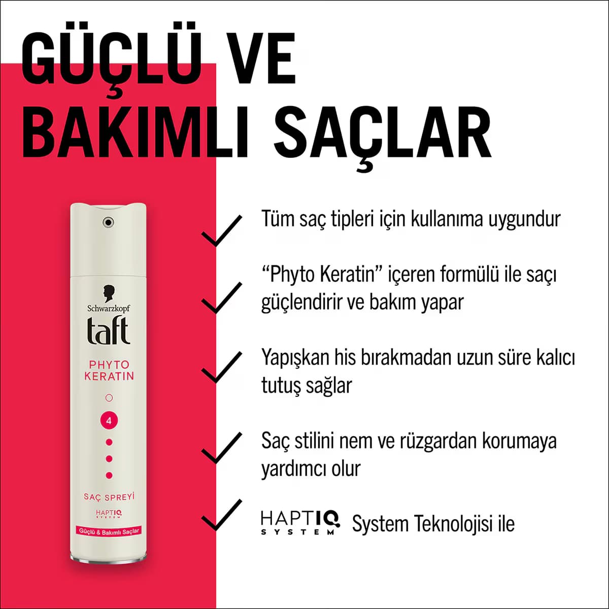 Taft Keratin Sprey 250 ml 2