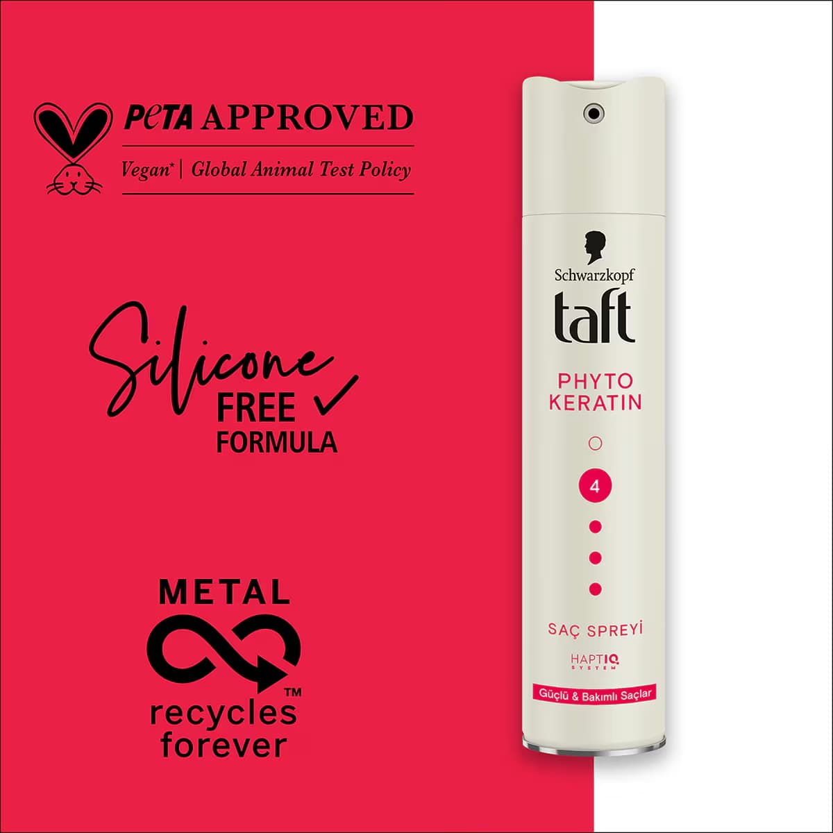 Taft Keratin Sprey 250 ml 5