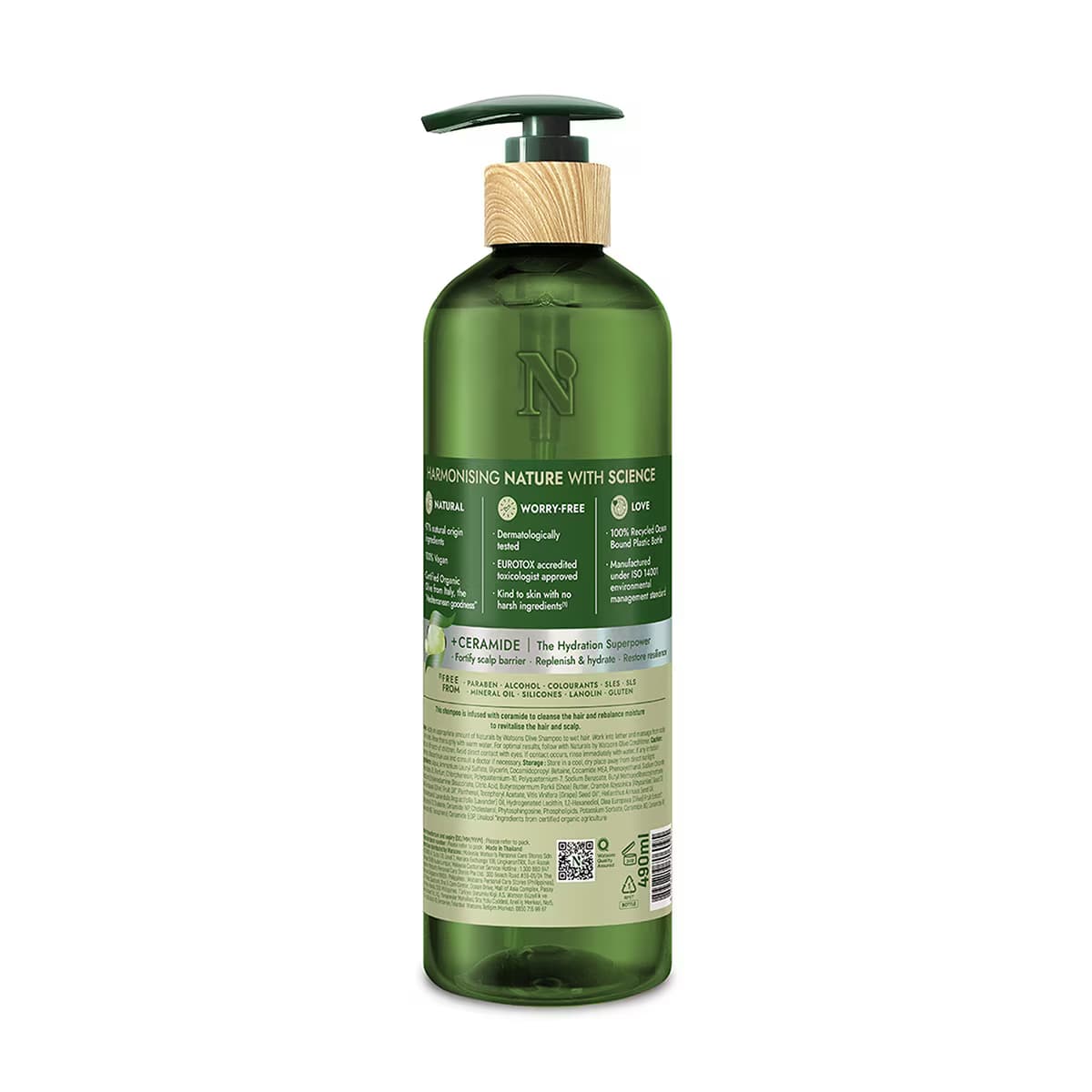 Naturals By Watsons Olive Şampuan 490 ml 2
