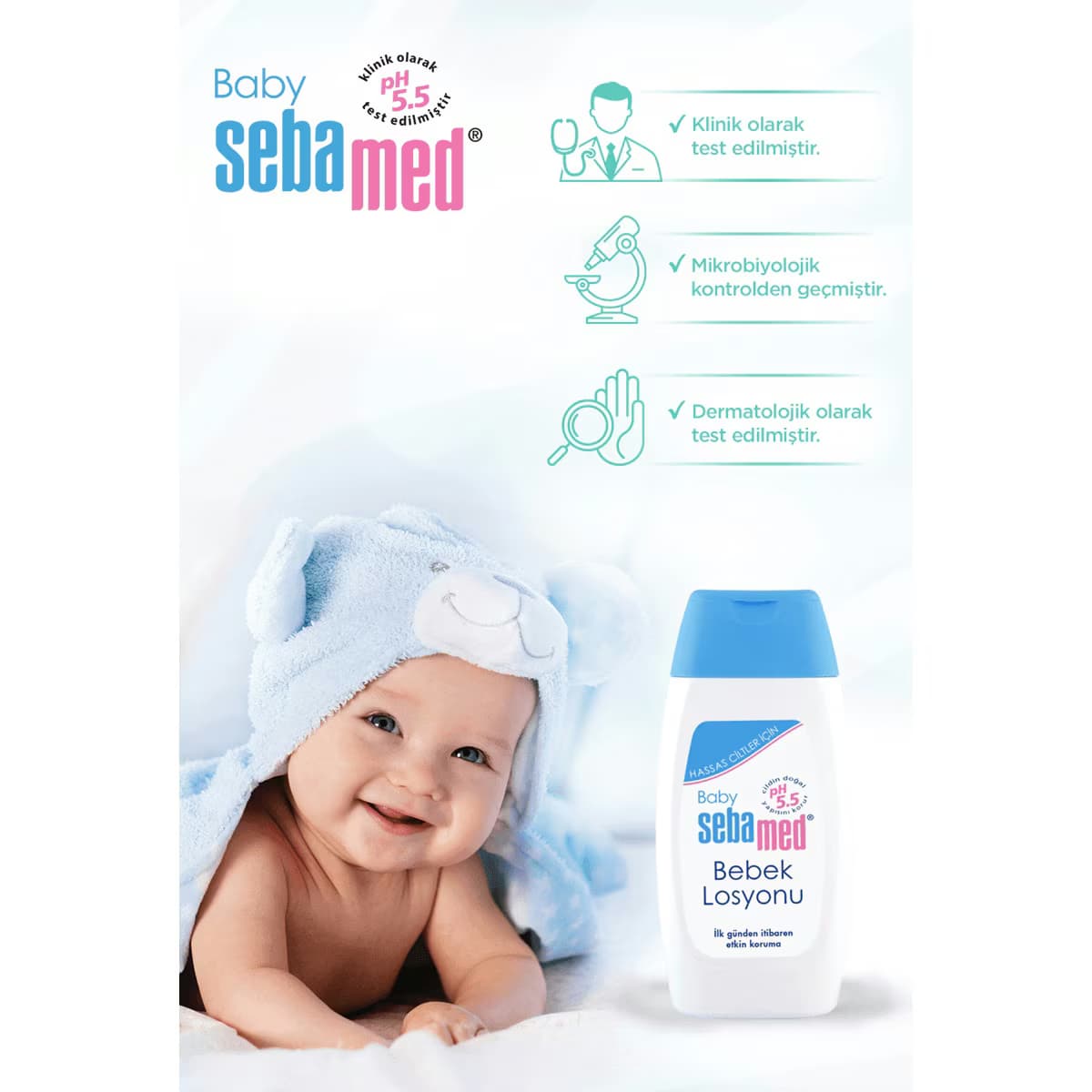 Sebamed Bebek Losyonu 200 ml 5