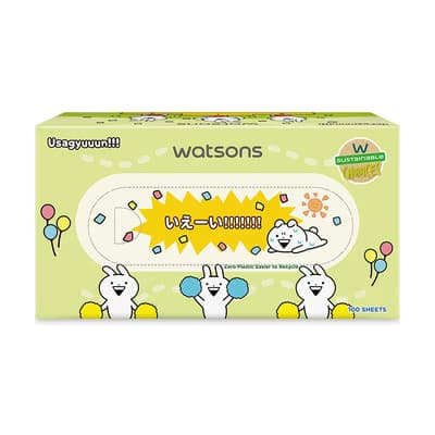 Watsons Usagyuuun Kutu Mendil 100'lü