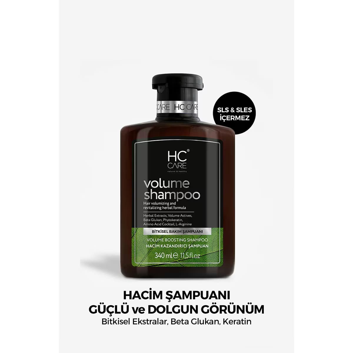 HC Care Volume Hacim Şampuanı 340 ml 2