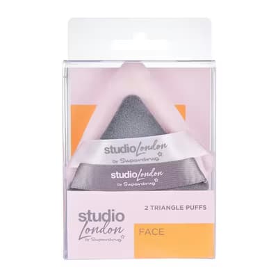 Superdrug Studio London Pudra Pufu 2'li