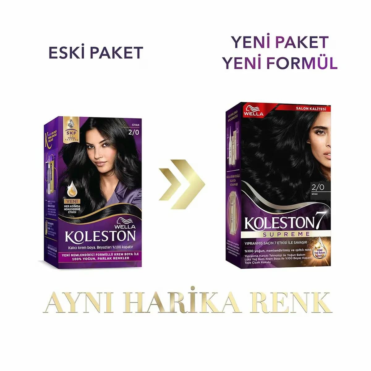 Koleston Wella Supreme Saç Boyası 2/0 Siyah 3
