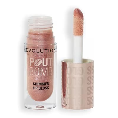 Revolution Shimmer Bomb Gloss Glimmer Nude