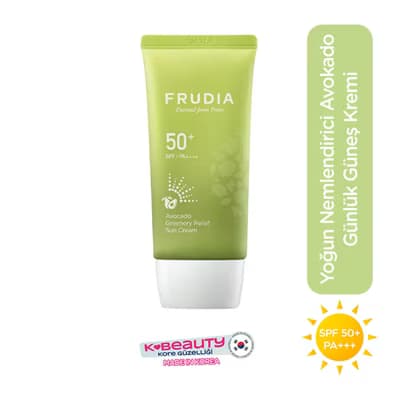 Frudia Avocado Onarıcı Güneş Kremi SPF50 50g