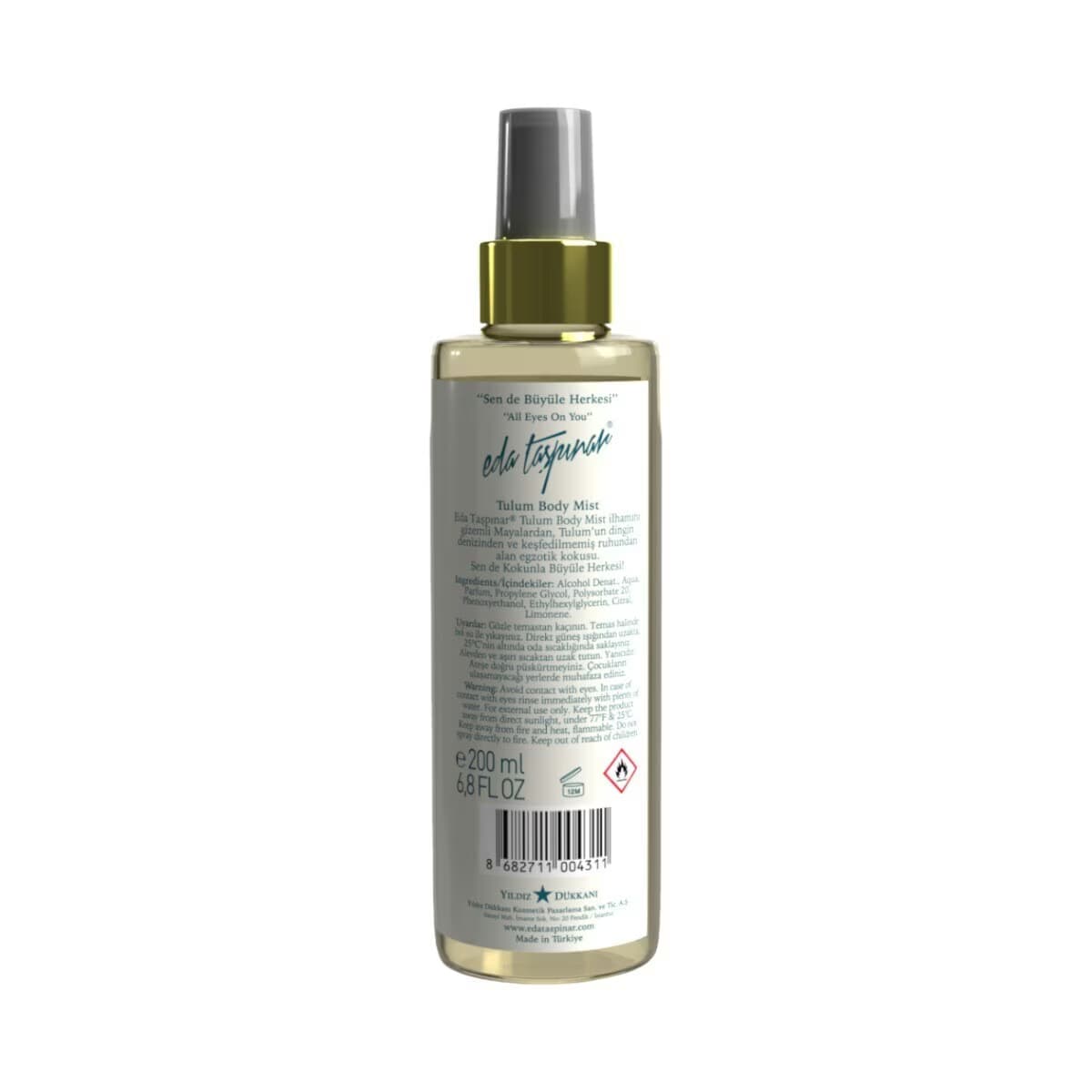 Eda Taşpınar Tulum Body Mist 200 ml 4
