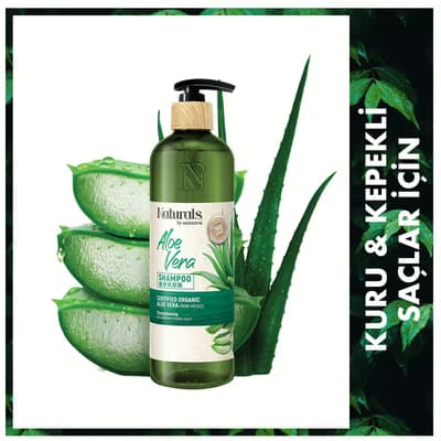 Naturals By Watsons Şampuan Aloe Vera 490 ml