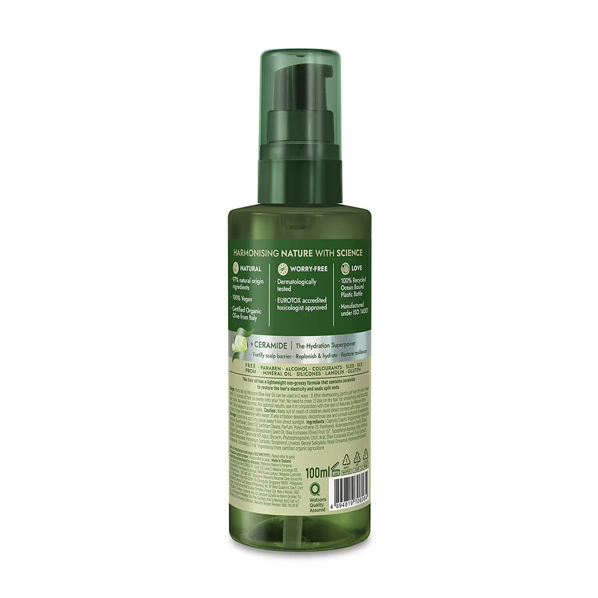 Naturals By Watsons Olive Saç Yağı 100 ml 2
