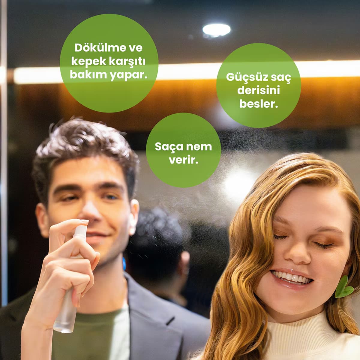 Bade Natural Saç Toniği Biberiye Suyu 30 ml 3