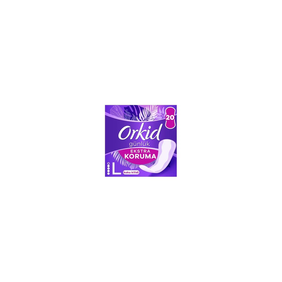 Orkid Günlük Ped Uzun 20'li 3