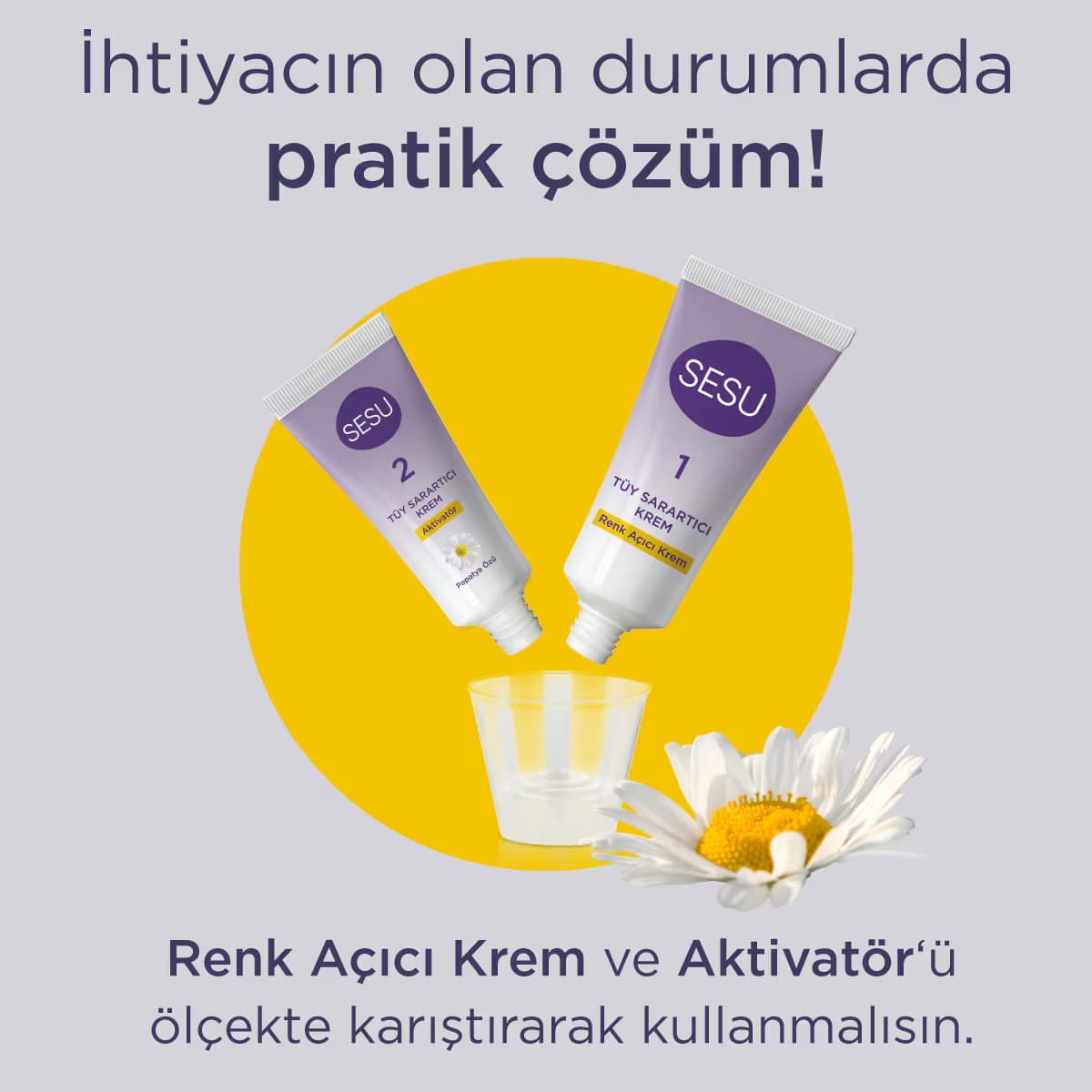Sesu Tüy Sarartıcı Krem 35+18 gr 4