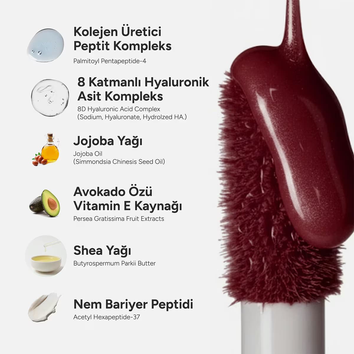 La Faé Lip & Cheek Peptide Tint Berry Flush 2