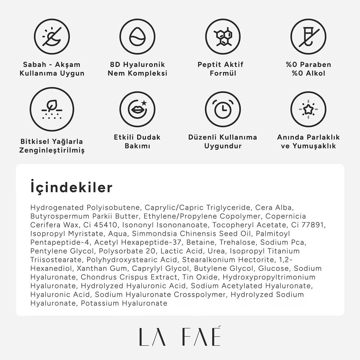 La Faé Lip & Cheek Peptide Tint Berry Flush 5