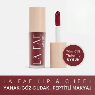 La Faé Lip & Cheek Peptide Tint Berry Flush