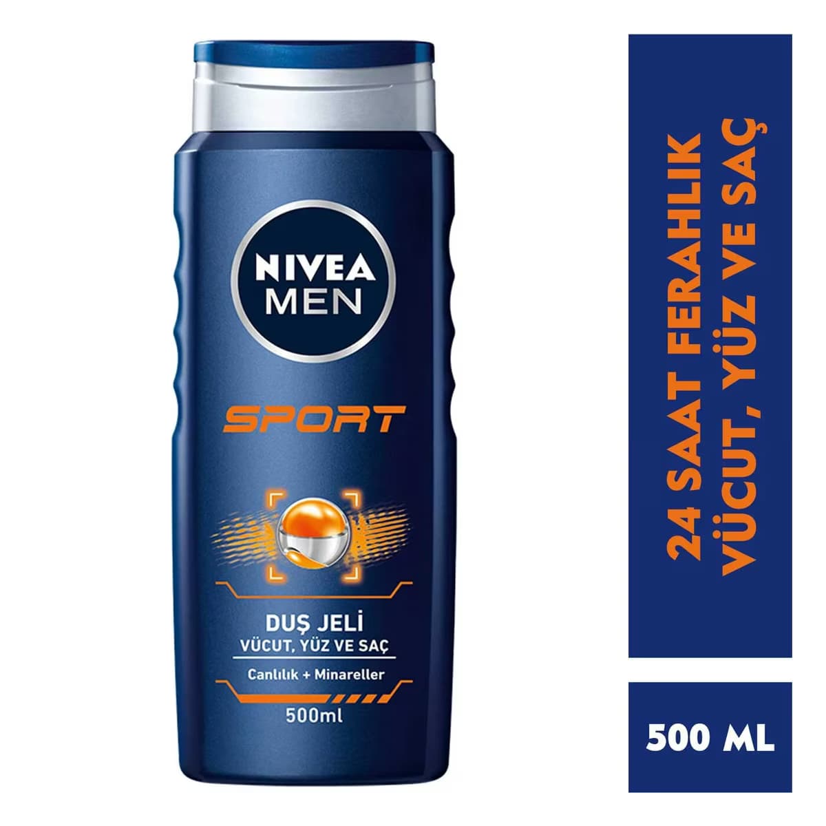 Nivea Men Saç & Yüz ve Vücut Jeli Sport 500 ml 2