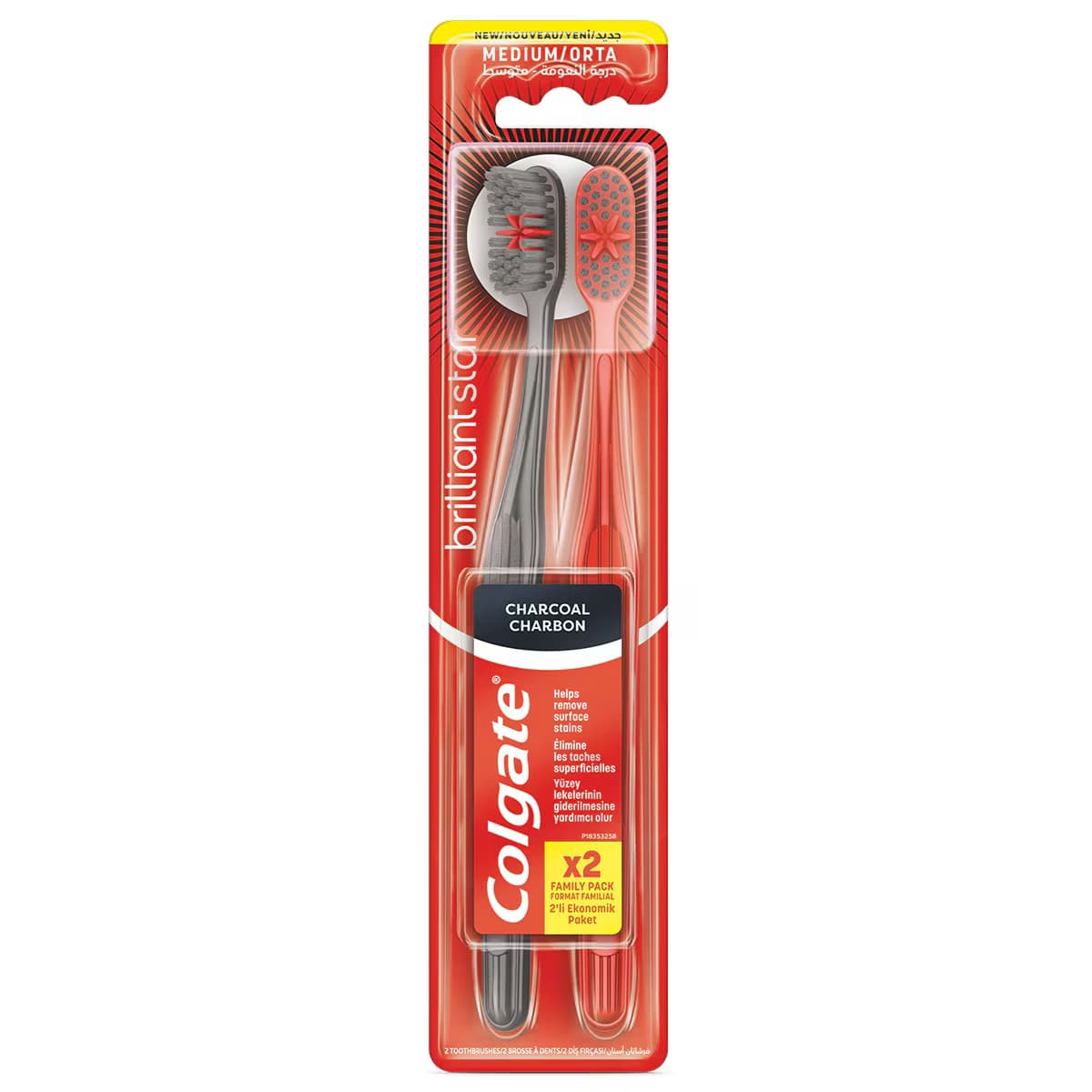 Colgate Brilliant Black 1+1 Diş Fırçası 3