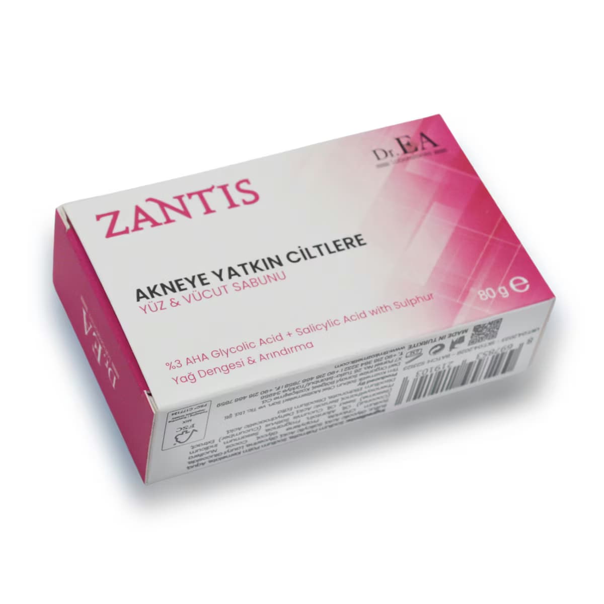 Zantis Sabun Akne Karşıtı 80 g 3