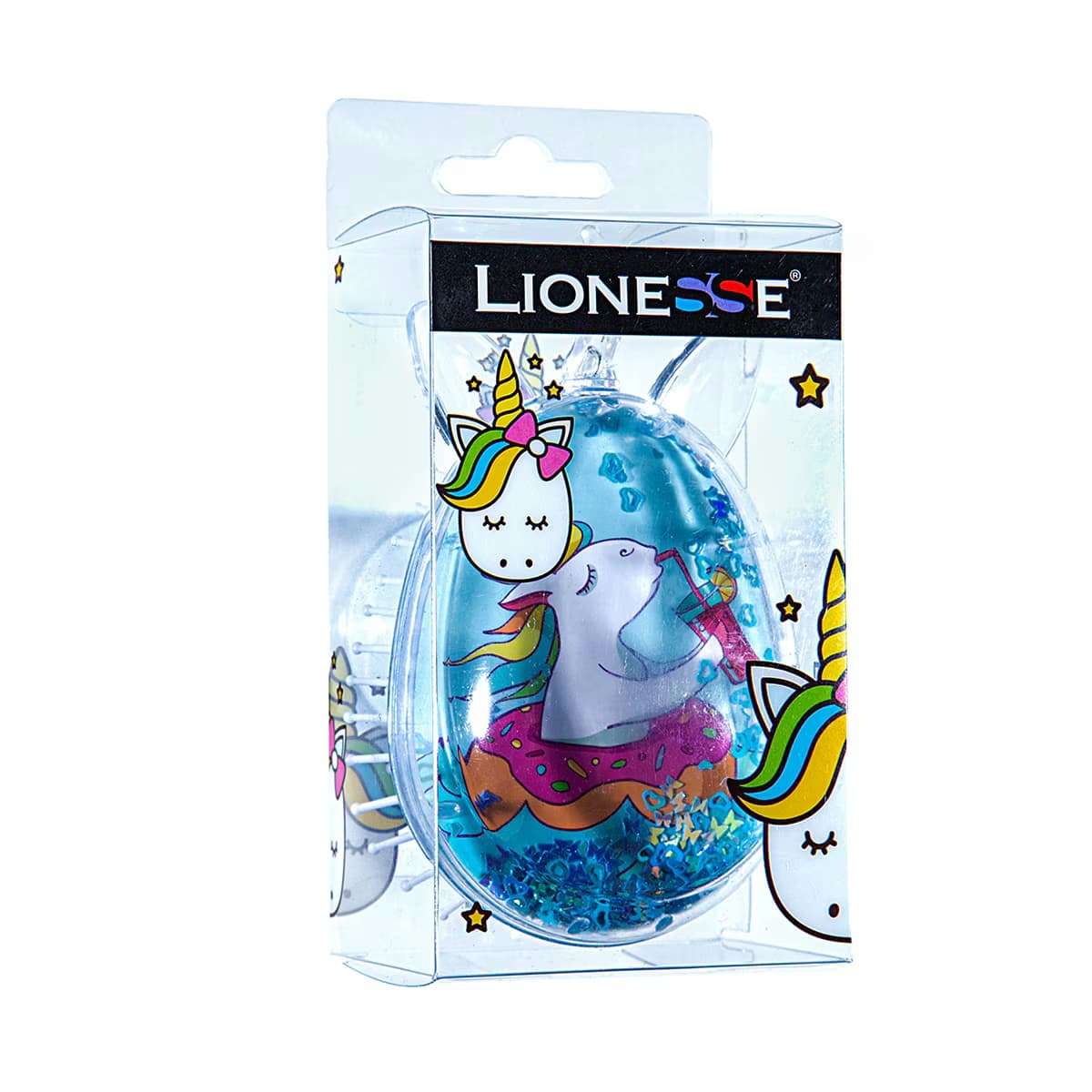 Lionesse Unicorn Saç Fırçası Mavi 4