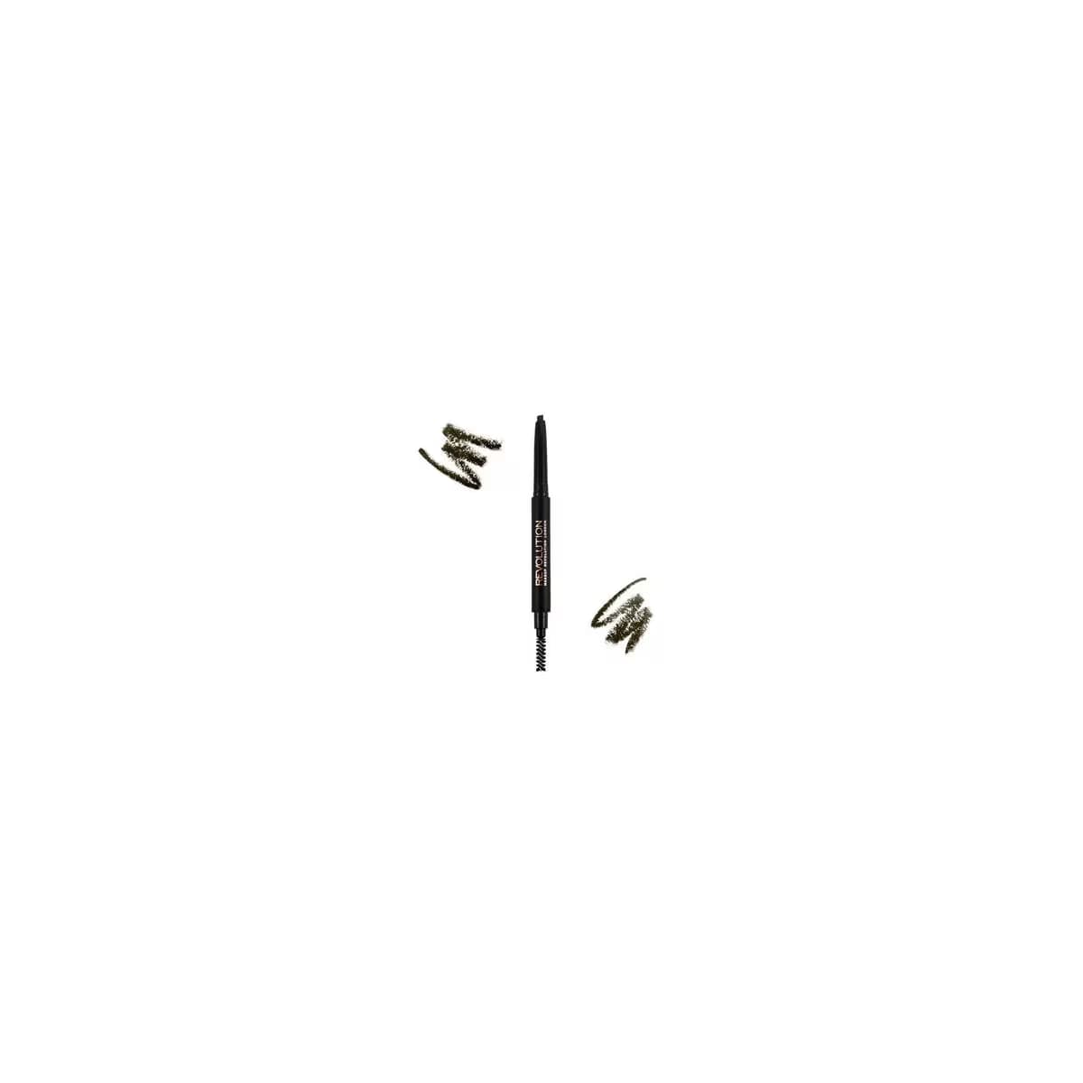 Revolution Duo Brow Kalem Dark Brown 4