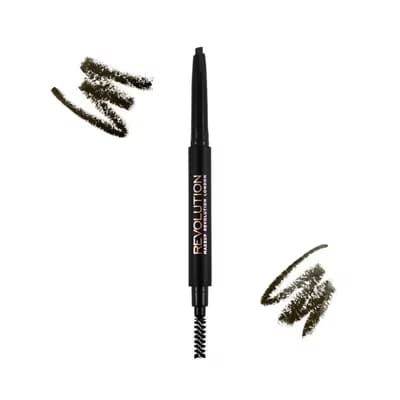 Revolution Duo Brow Kalem Dark Brown